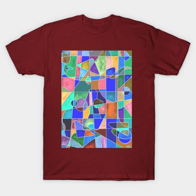 Color Rush T-Shirt by Loose Tangent Arts